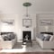 Ekena Millwork Oslo Ceiling Medallion (Fits Canopies up to 7 5/8"), Hnd-Painted Athenian Green, 38 3/8"OD x 2 7/8"P CM38OSAGF - alternate 4